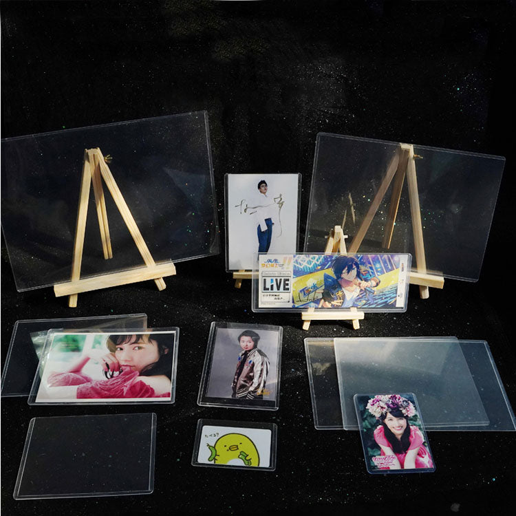 Postcard Storage Plastic Case Photo Protectors Other Decoration