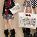 Large Kawaii Lolita Sweet JK Girls Student Shoulder School Bag Shoulder Bags