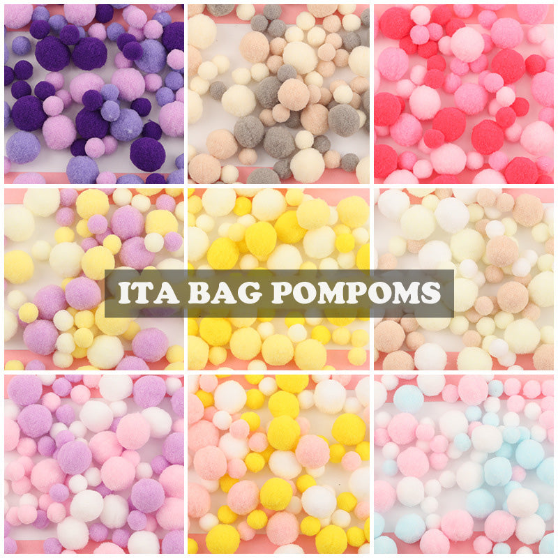 Pompom Hairball ItaBag Accessories Pom Poms