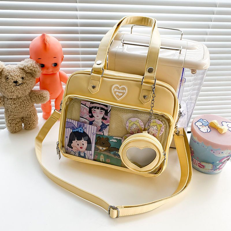 Kawaii Candy Color Ita JK Lolita PU Crossbody Shoulder Bag Crossbody Ita Bags