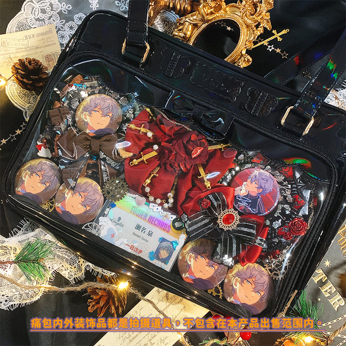 Micro-wave oven Laser Transparent ItaBag Shoulder Bags
