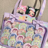 Cute Bow Laser JK Uniform Transparent ItaBag Totes
