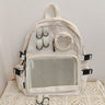 Large Lolita Double Clear Windows Kawaii Anime Backpack Ita Backpacks