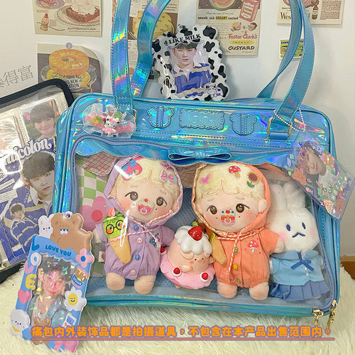 Micro-wave oven Laser Transparent ItaBag Shoulder Bags