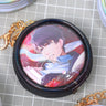 Small Round Can Badge Protective Pouch