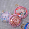 Small Round Can Badge Protective Pouch