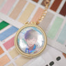 Small Round Can Badge Protective Pouch