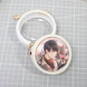 Small Round Can Badge Protective Pouch