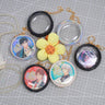 Small Round Can Badge Protective Pouch