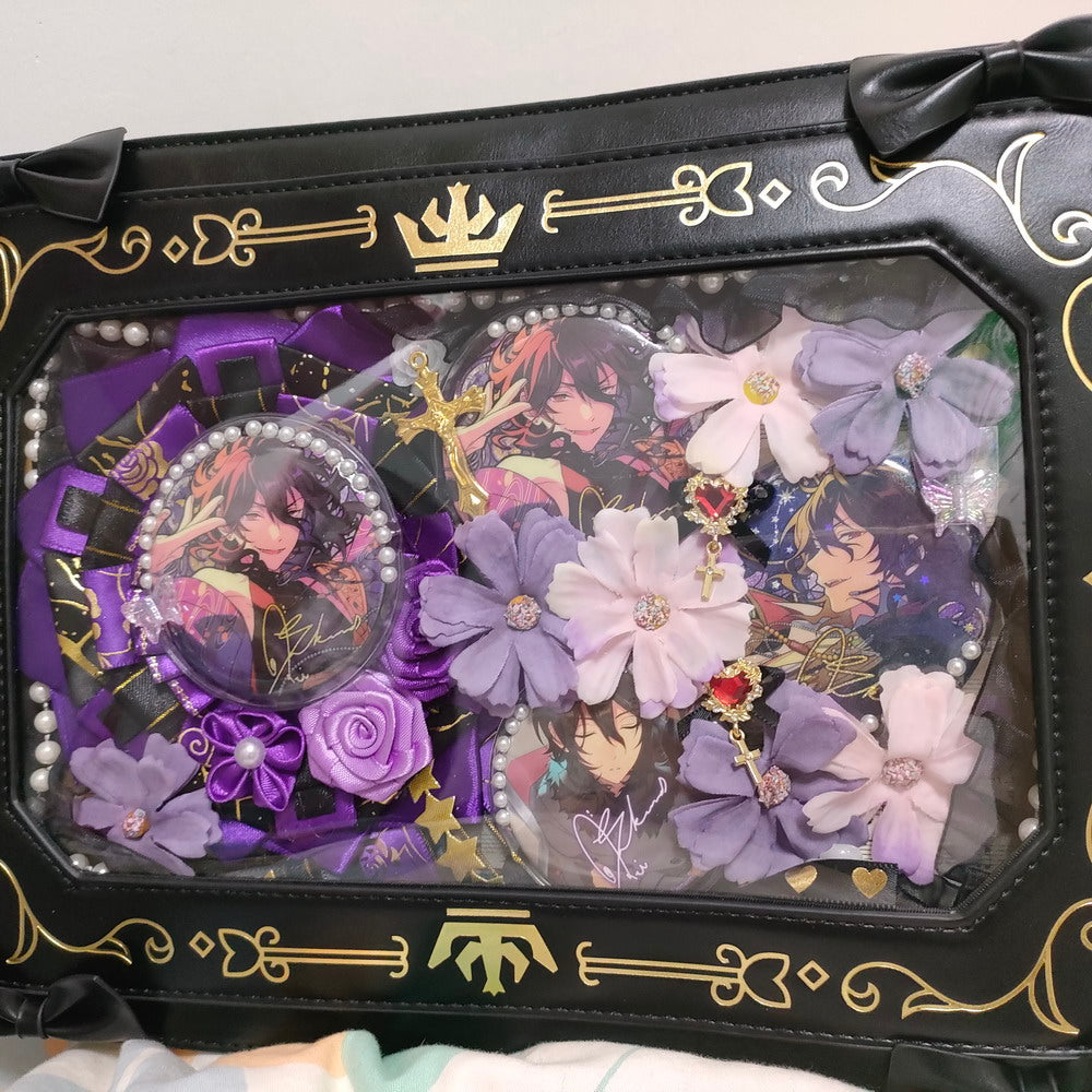 Rose Silk Flower Combination Ita Bag Accessories Other