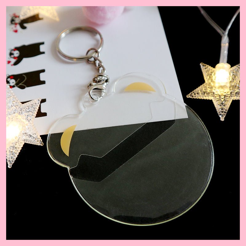 Animal Ears-shaped Badge Case Badge Decoration