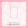 Anime Badge Case Badge Decoration