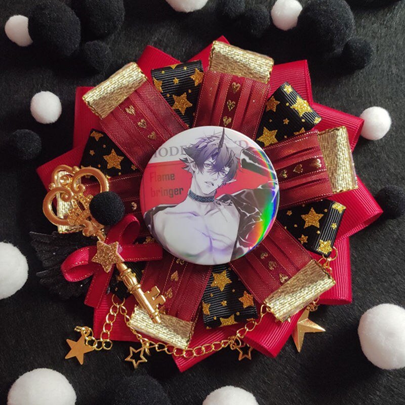 Anime Badge Holder Decoration for 55-58 Badges Badge Decoration