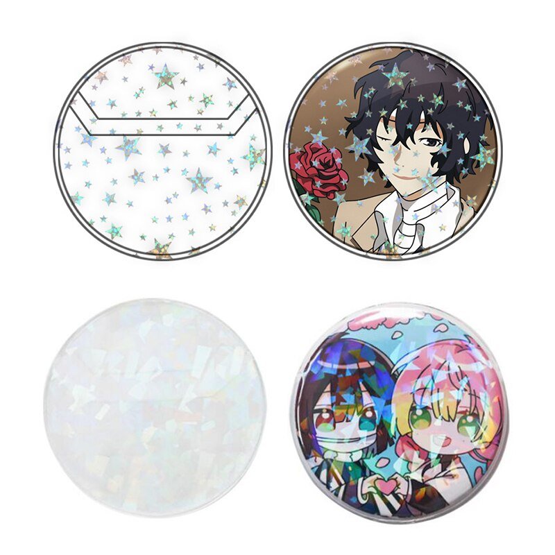 Badge Protective Cover Itabag Set of 58mm 75mm Can Badge Cover