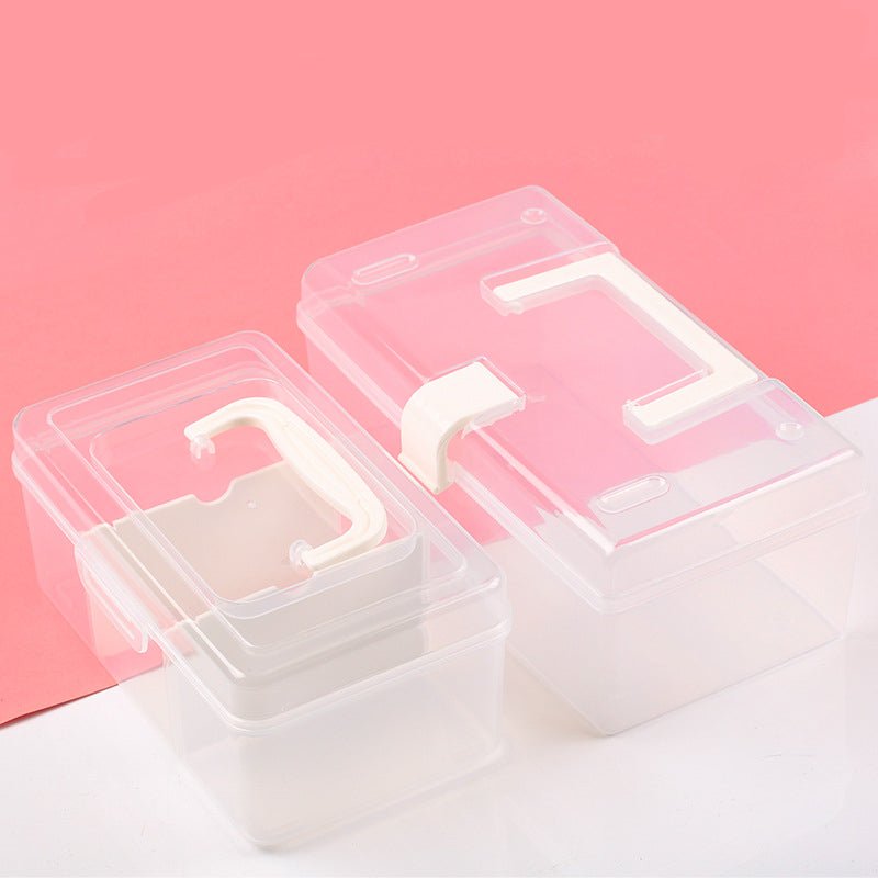 Badge Storage Box / Plastic Container Badge Decoration