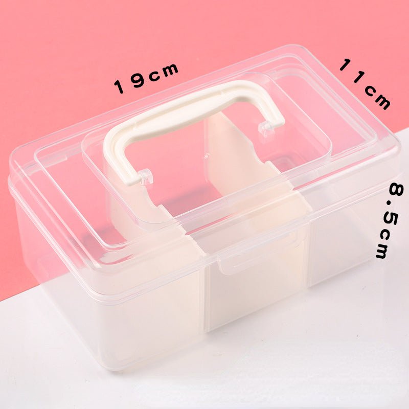 Badge Storage Box / Plastic Container Badge Decoration