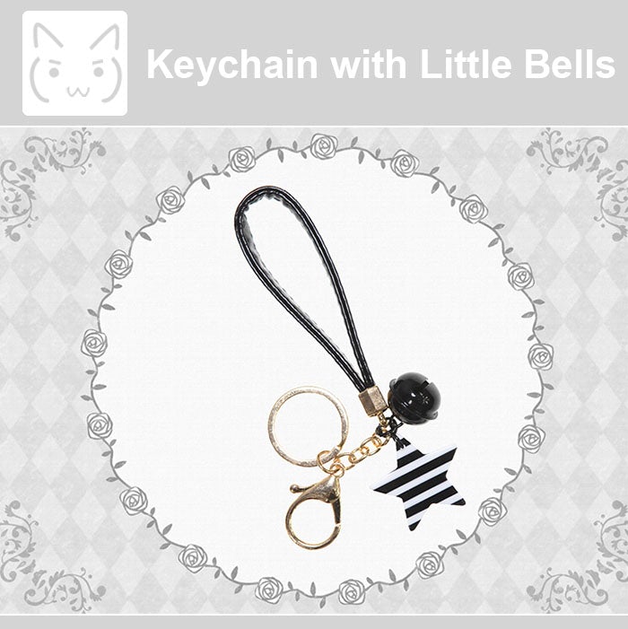 Bells Stars Keychain Itabag Chain