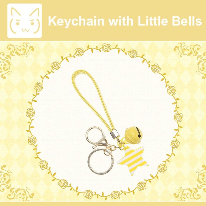 Bells Stars Keychain Itabag Chain