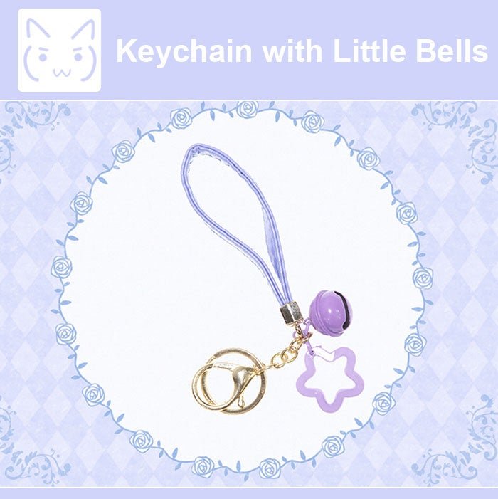 Bells Stars Keychain Itabag Chain