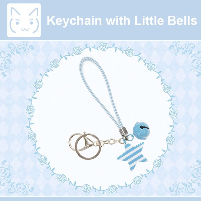 Bells Stars Keychain Itabag Chain