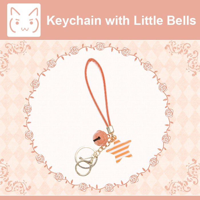 Bells Stars Keychain Itabag Chain