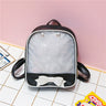 Bowknot Candy Color Pins Display Backpack Bag Ita Backpacks