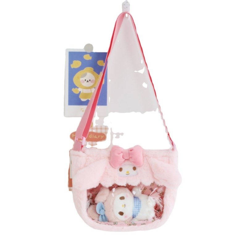 Cinnamon Transparent Crossbody Doll Bag Crossbody Ita Bag