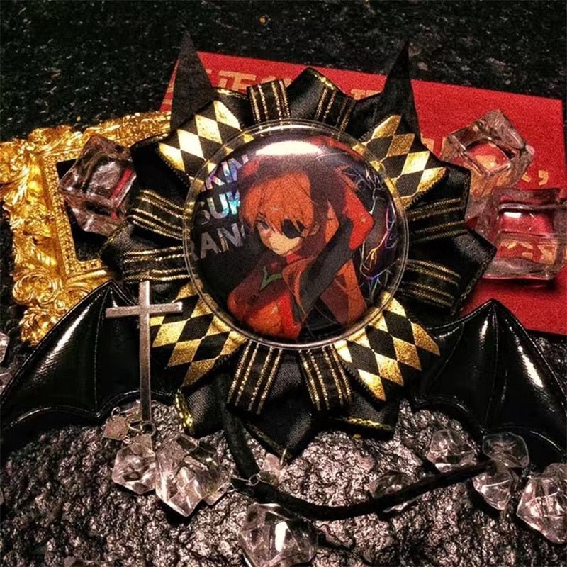 Devil Style Anime Badge Holder for 55-58mm Badges Can Badge Cover