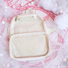 Double Window Candy PU Leather Backpack Ita Backpacks