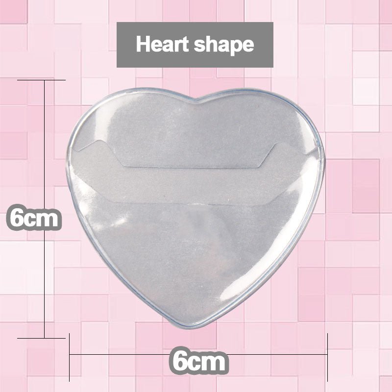 Heart-shaped Multi-sided Badge Cases Can Badge Cover