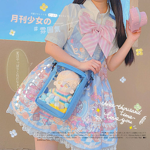 Ita Bag Kawaii Crossbody for 20 Cm Plush Doll Bag Crossbody Ita Bag