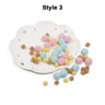 DIY Multicolor Pompom Hairball - Ita bag Decorations Pom Poms