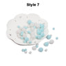 DIY Multicolor Pompom Hairball - Ita bag Decorations Pom Poms