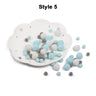 DIY Multicolor Pompom Hairball - Ita bag Decorations Pom Poms