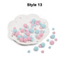 DIY Multicolor Pompom Hairball - Ita bag Decorations Pom Poms