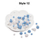 DIY Multicolor Pompom Hairball - Ita bag Decorations Pom Poms