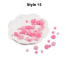 DIY Multicolor Pompom Hairball - Ita bag Decorations Pom Poms