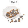 DIY Multicolor Pompom Hairball - Ita bag Decorations Pom Poms