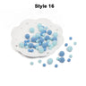 DIY Multicolor Pompom Hairball - Ita bag Decorations Pom Poms