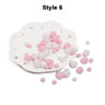 DIY Multicolor Pompom Hairball - Ita bag Decorations Pom Poms