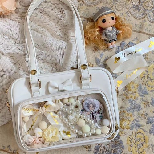 Japanese Transparent Ita Bag JK Uniform Bag Shoulder Bag