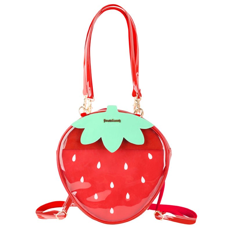 Red Strawberry Ita Bag Ita Backpacks