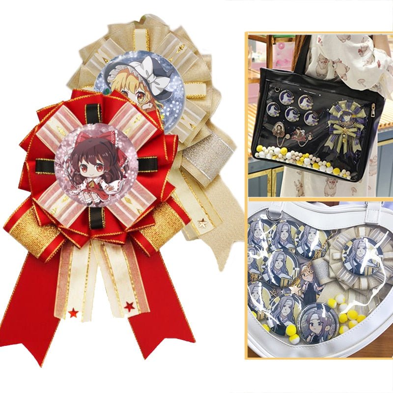 Rosettes Badge Decoration for Ita Bag Badge Decoration