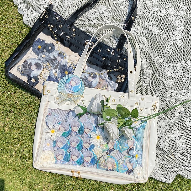 Transparent Kawaii Crossbody Bag Japanese Tote Bag（pre-sale） ‎Ita Bags