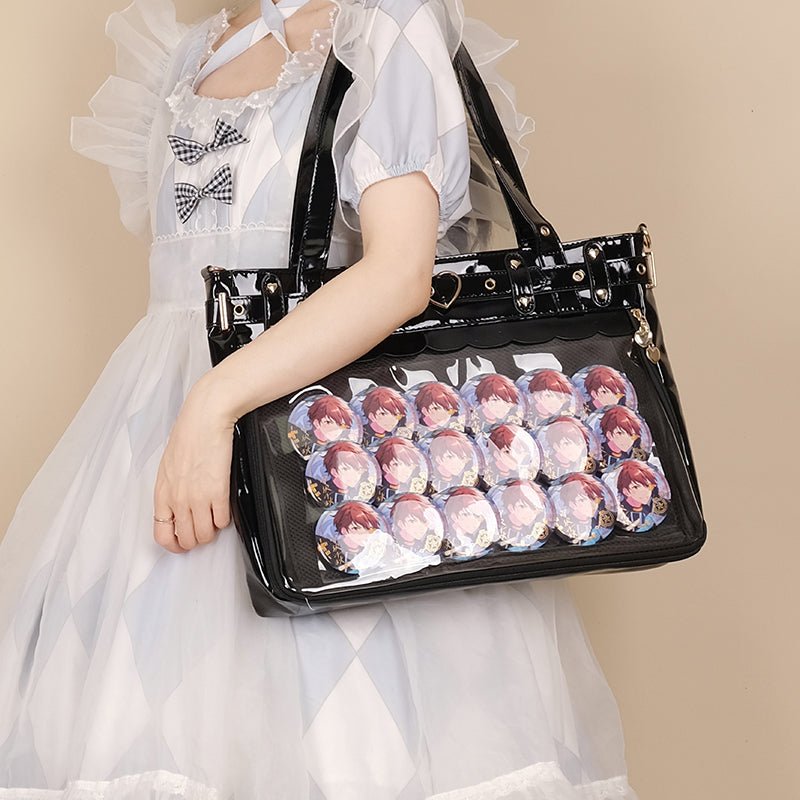 Transparent Kawaii Crossbody Bag Japanese Tote Bag（pre-sale） ‎Ita Bags