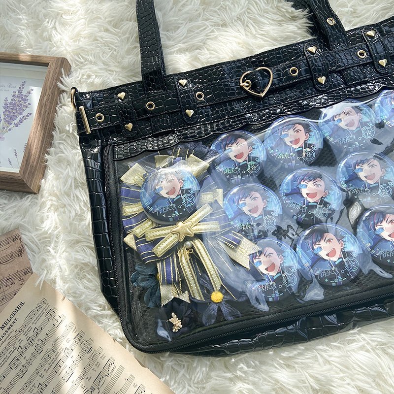 Transparent Kawaii Crossbody Bag Japanese Tote Bag（pre-sale） ‎Ita Bags