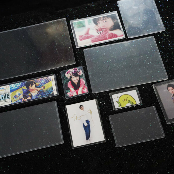Postcard Storage Plastic Case Photo Protectors Other Decoration