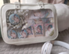 Ita Bag Tote Handbag DIY Badge Clear Window Ita Anime Shoulder Bags