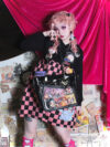 Heart ItaBag Lolita Shoulder Bags Classic Transparent Ita Bag Totes
