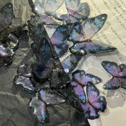 Glitter BlingBling Black Butterfly Shooting Props Other Decoration